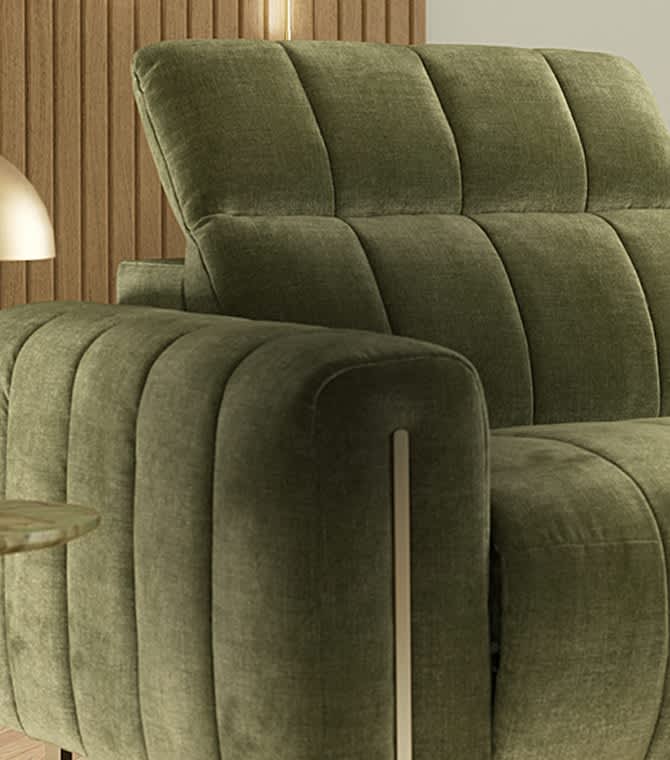 Luxury Modern Quilted Sofa | Sofology